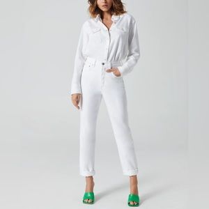 White 90s style‎ jeans